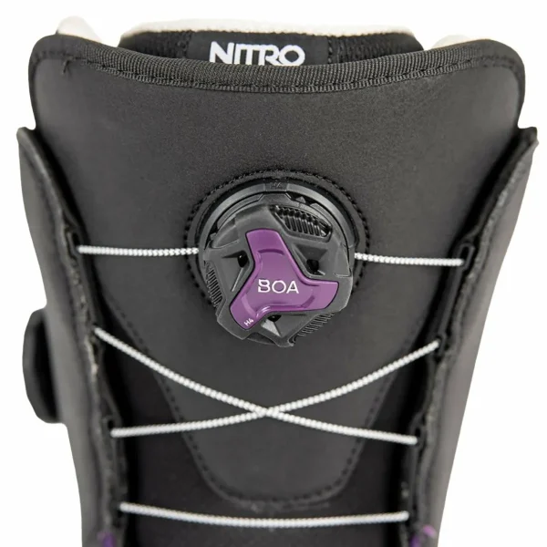 Nitro Mystique Snowboard + Cosmic Snowboard Bindings + Scala Boa Snowboard Boots - Women's 2025
