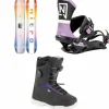 Nitro Optisym Snowboard + Team Pro Snowboard Bindings + Scala Boa Snowboard Boots - Women's 2025