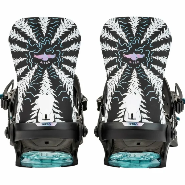 Nitro Optisym Snowboard + One Snowboard Bindings 2025