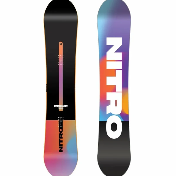 Nitro Prime Chroma Cam-Out Snowboard + Rambler Snowboard Bindings + Tangent Boa Snowboard Boots 2025