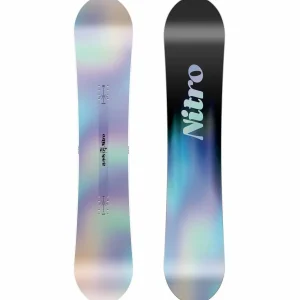 Kids Nitro Spirit Snowboard + Mini Charger Snowboard Bindings - Kids 2025
