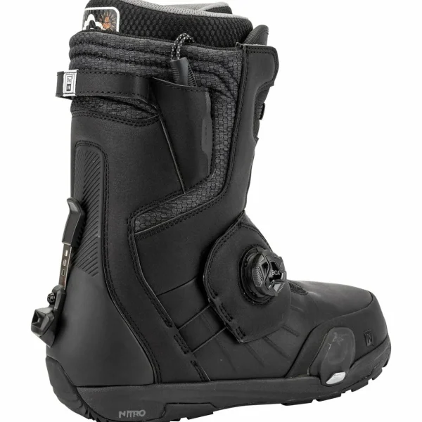 Nitro Team Snowboard + Burton Step On Snowboard Bindings + Profile Step On TLS Snowboard Boots 2025