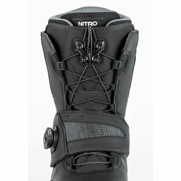 Nitro Team Snowboard + Burton Step On Snowboard Bindings + Profile Step On TLS Snowboard Boots 2025
