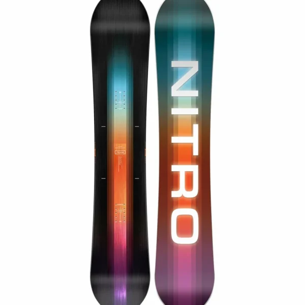 Nitro Team Snowboard + Team Pro Snowboard Bindings 2025