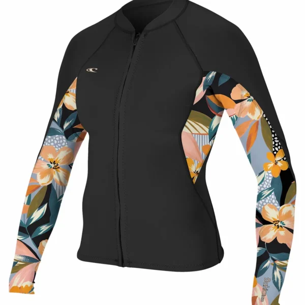 O'Neill 1.5mm Bahia Full Zip Wetsuit Jacket - Women's