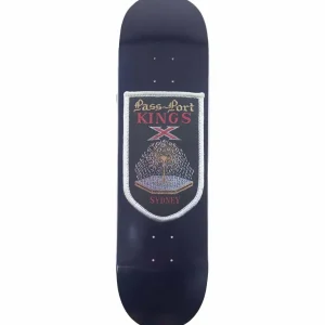 Pass~Port Patch Series Kings X 8.25 Skateboard Deck