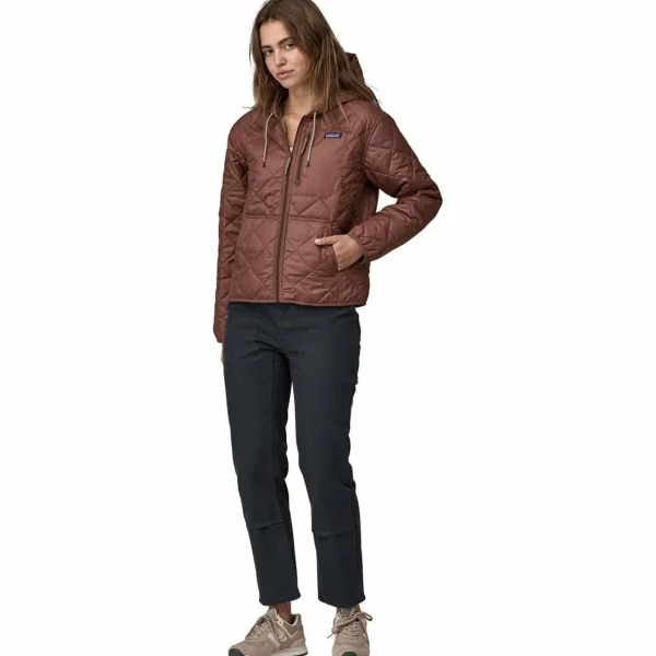 Women Patagonia Diamond Quilted Bomber Hoodie - Women's