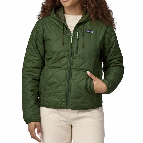 Women Patagonia Diamond Quilted Bomber Hoodie - Women's