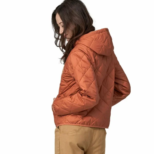 Women Patagonia Diamond Quilted Bomber Hoodie - Women's