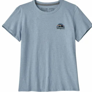 Women Patagonia Skyline Stencil Responsibili T-Shirt - Women's