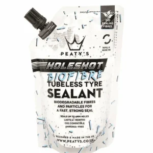 Peaty's Holeshot BioFibre 120ml Tubeless Sealant