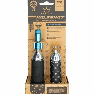Peaty's Holeshot CO2 Tire Inflator Kit w/ Cartridges