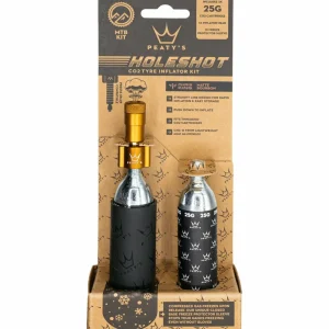 Peaty's Holeshot CO2 Tire Inflator Kit w/ Cartridges