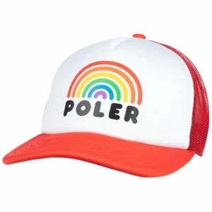 Women Poler Rainbow Trucker Hat