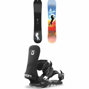 Public Snowboards Dispute Snowboard + Union Ultra Snowboard Bindings 2025