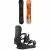Public Snowboards General Snowboard + Union Strata Snowboard Bindings 2025
