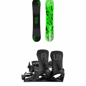 Public Snowboards General Snowboard + Flux EM Snowboard Bindings 2025