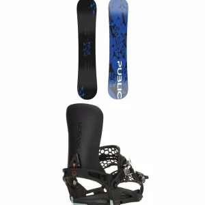 Public Snowboards General Snowboard + Season Universal Snowboard Bindings 2025