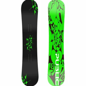 Public Snowboards General Snowboard + Flux EM Snowboard Bindings 2025
