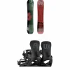 Public Snowboards Statement Snowboard + Flux EM Snowboard Bindings 2025