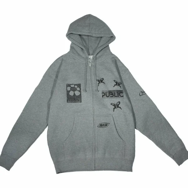 Public Snowboards Sum Zip Hoodie - Men's
