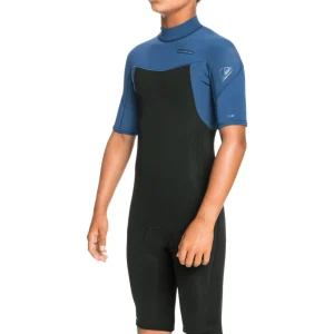 Quiksilver 2/2 Everyday Sessions Short Sleeve Back Zip Springsuit - Boys'