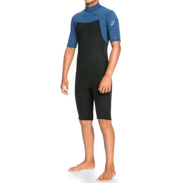 Quiksilver 2/2 Everyday Sessions Short Sleeve Back Zip Springsuit - Boys'