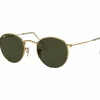 Women Ray Ban Round Metal 50 Sunglasses