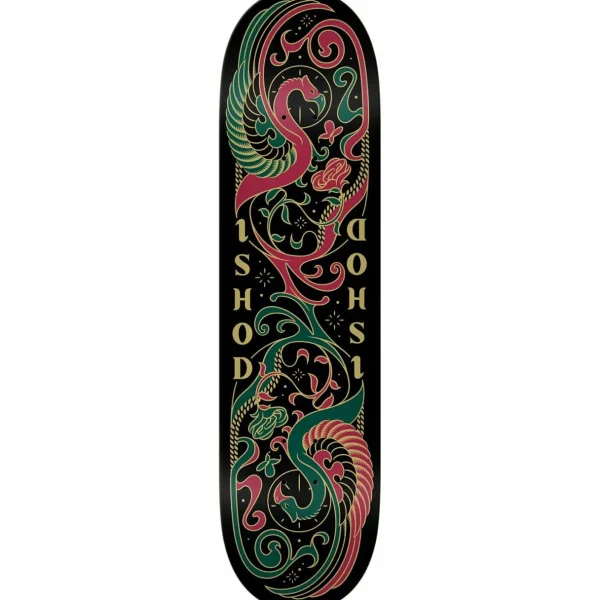 Real Ishod Illuminated Twin Tail 8.25 Skateboard Deck
