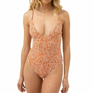 Women Rhythm Adina Paisley Minimal One-Piece - Women's