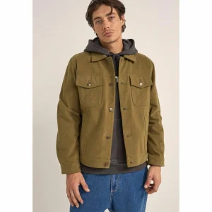 Rhythm Brushed Twill Trucker Jacket - Men's