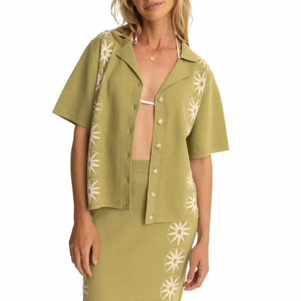 Women Rhythm Horizon Knitted Shirt - Women's