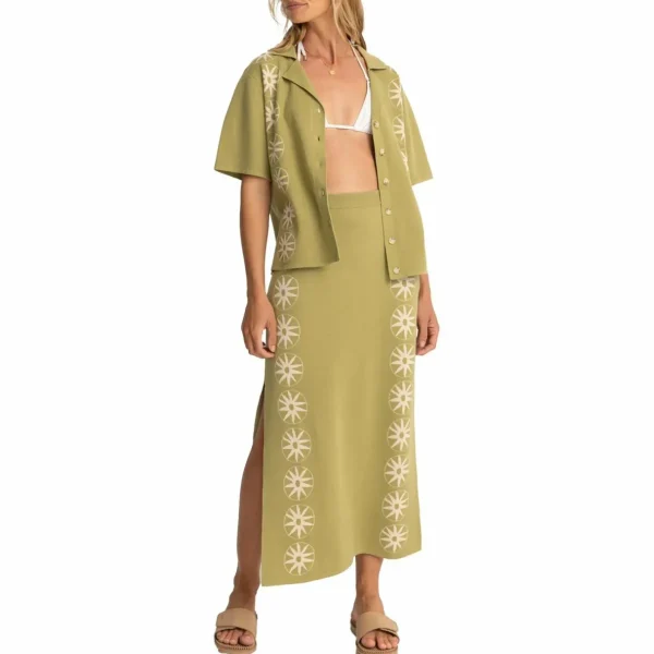 Women Rhythm Horizon Knitted Shirt - Women's