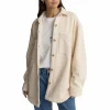 Women Rhythm Reverse Fleece Shacket - Women's