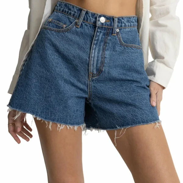 Women Rhythm Staple Denim Shorts - Women's