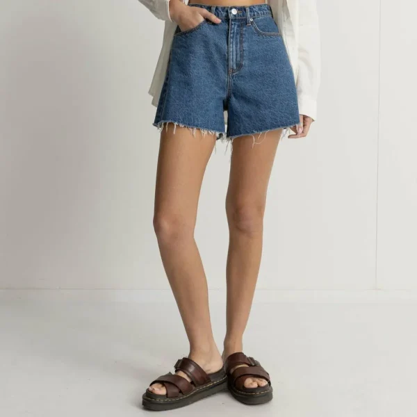 Women Rhythm Staple Denim Shorts - Women's