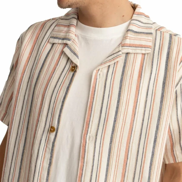 Rhythm Vacation Stripe Short-Sleeve Short - Men's