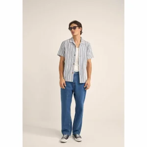 Rhythm Vacation Stripe Short-Sleeve Short - Men's