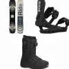 Ride Berzerker Snowboard + A-8 Snowboard Bindings + Tnt Boa Snowboard Boots 2025