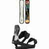 Ride Burnout Snowboard + A-10 Snowboard Bindings 2025