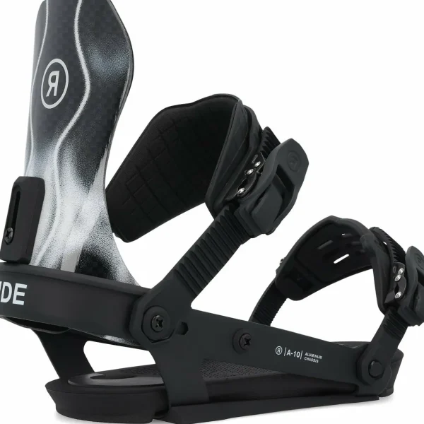 Ride Burnout Snowboard + A-10 Snowboard Bindings 2025