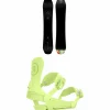 Ride Deep Fake Snowboard + AL-6 Snowboard Bindings - Women's 2024