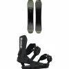 Ride Deep Fake Snowboard + A-8 Snowboard Bindings 2025