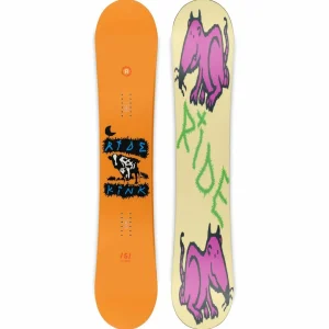 Ride Kink Snowboard + A-6 Snowboard Bindings 2025
