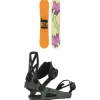 Ride Kink Snowboard + C-4 Snowboard Bindings 2025