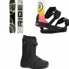 Ride MTNpig Snowboard + A-8 Snowboard Bindings + Tnt Boa Snowboard Boots 2025