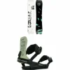 Ride MTNpig Snowboard + x Autumn A-9 Snowboard Bindings 2024
