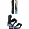 Ride Shadowban Snowboard + AL-6 Snowboard Bindings - Women's 2025