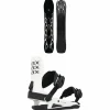 Ride Smokescreen Snowboard + C-6 Snowboard Bindings 2025