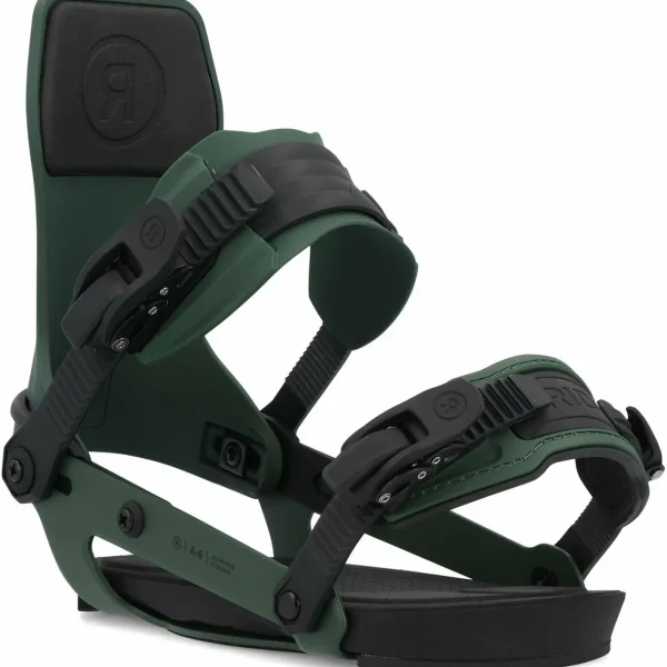Ride Smokescreen Snowboard + A-6 Snowboard Bindings 2025